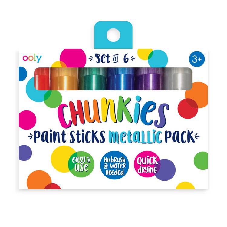 Chunkies Metallic 6 Pack