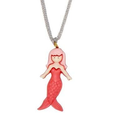 Hot Pink Mermaid Necklace