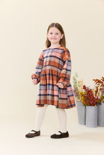 Load image into Gallery viewer, Hayride Plaid Mae Dress
