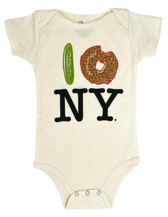 Pickle Bagel Onesie