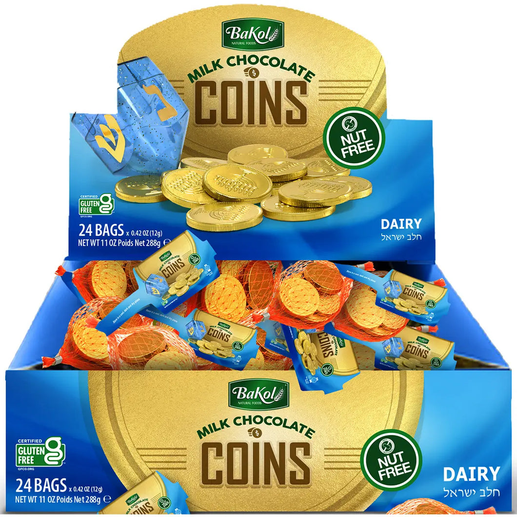 Chocolate Gelt - Milk