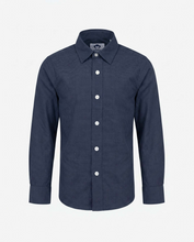 Load image into Gallery viewer, Navy Houndstooth Standard Stretch Shirt
