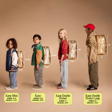 Load image into Gallery viewer, Patchwork Bows Mini Kane Backpack
