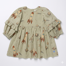 Load image into Gallery viewer, Space Rocket Girls Magnolia Dress
