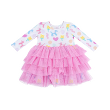 Load image into Gallery viewer, Balloon Animals Pink Tulle Dress
