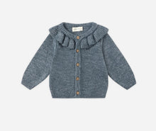 Load image into Gallery viewer, Ocean Ruffle Collar Cardigan
