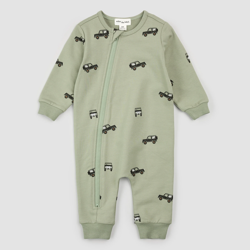 Dusty Green Jeeps Coverall