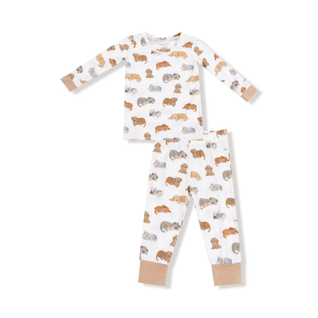 Napping Puppies LS Loungewear Set
