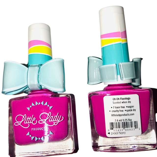 Little Lady Oh Oh Flamingo Nail Polish