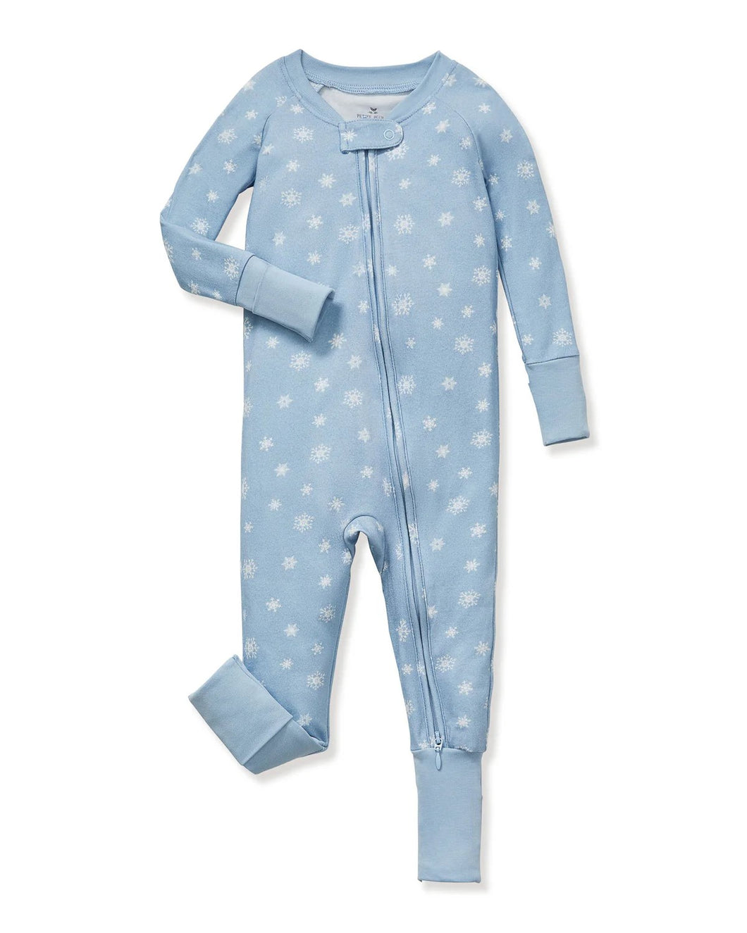 Periwinkle Winter Wonderland Pima Romper
