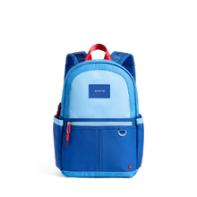 Load image into Gallery viewer, Light Blue Color Block Mini Kane Backpack
