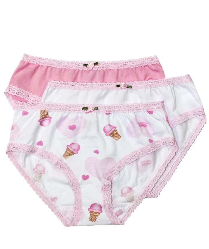 Sweet Ice Cream 3 Panty Pack