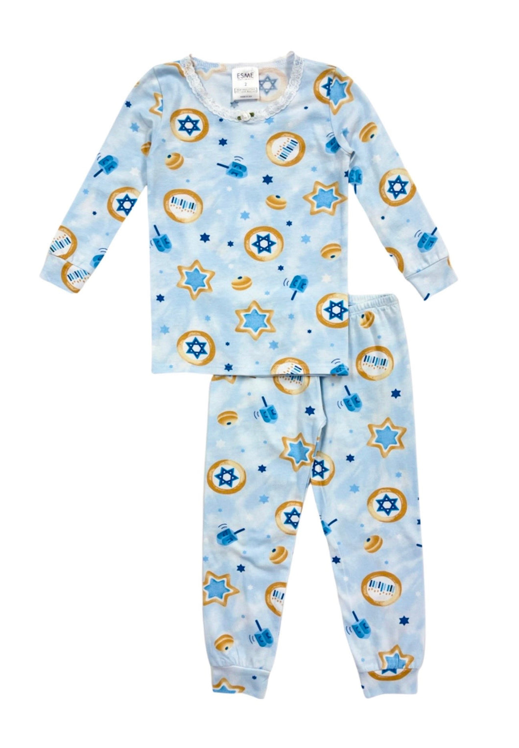 Hanukkah Cookies Infant Pajamas