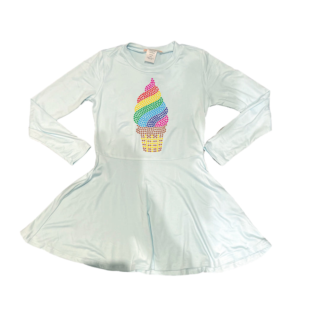 Multi Color Ice Cream Stones Dress