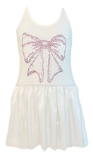 Load image into Gallery viewer, Crystal Bow Bubble Dress
