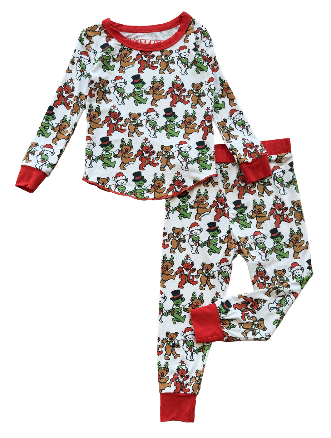 Grateful Dead Holiday Bears Bamboo Pajama Set