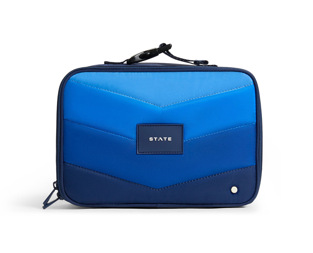 Blue Chevron Rodgers Lunch Box