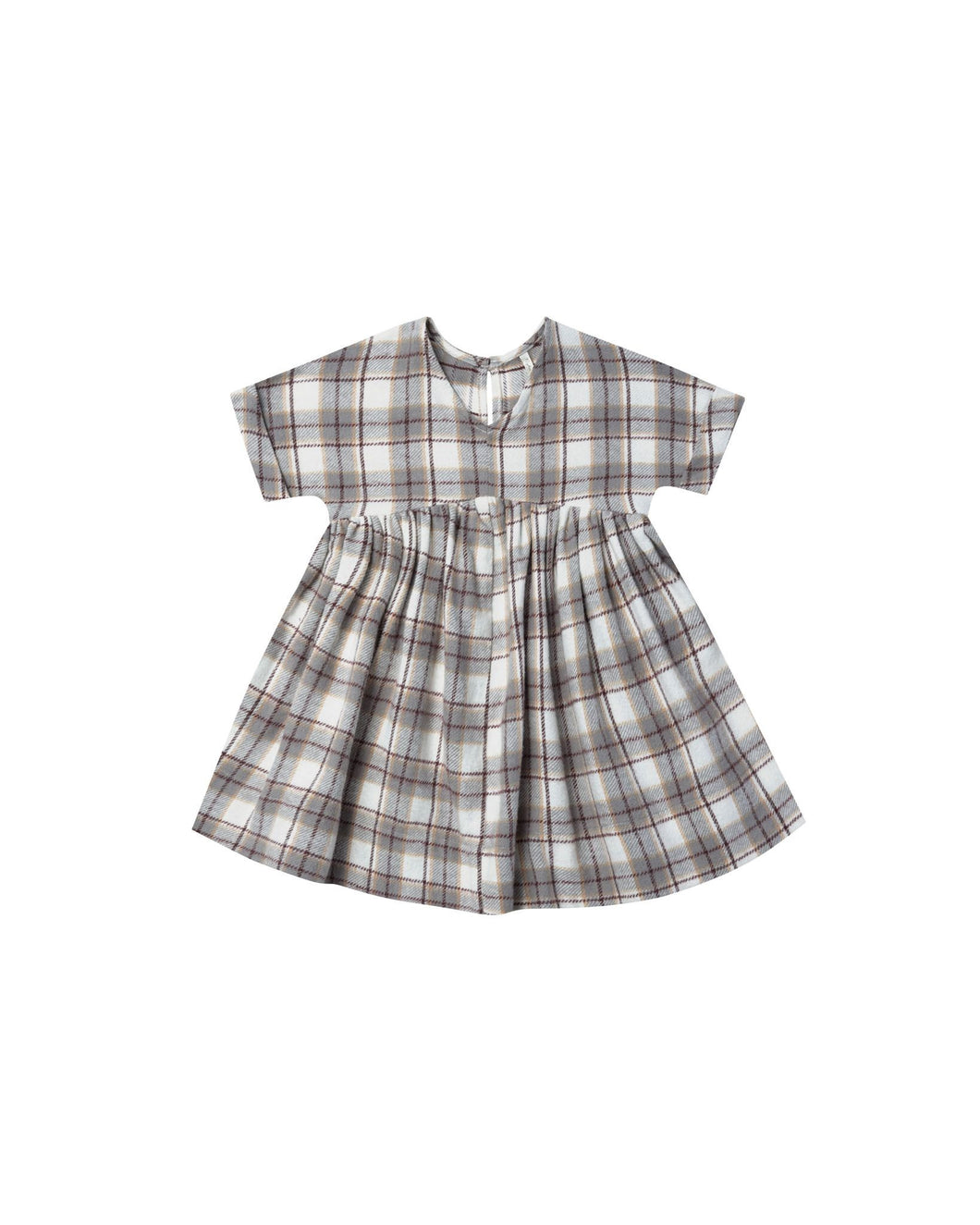 Blue Flannel Maxwell Dress