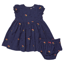 Load image into Gallery viewer, Baby Girls Eyelet Embroidery Eliza Dress
