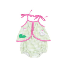 Load image into Gallery viewer, Golf Swing Sunsuit w/Applique
