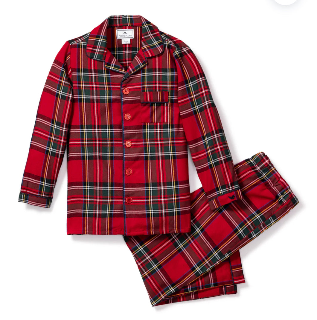 Imperial Tartan Brushed Cotton Pajama Set