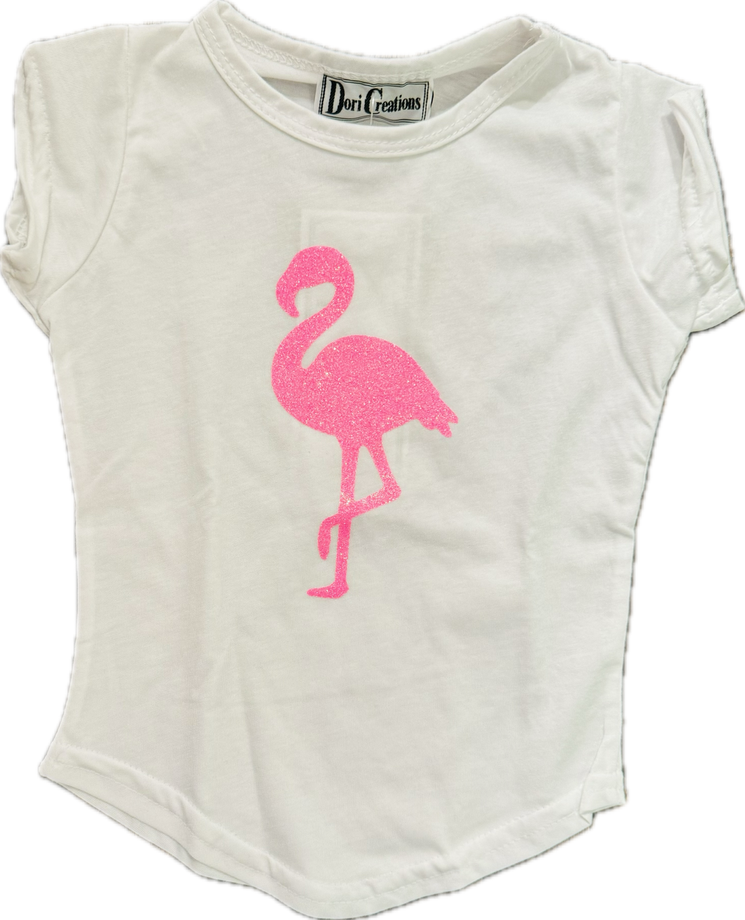Neon Pink Flamingo Tee