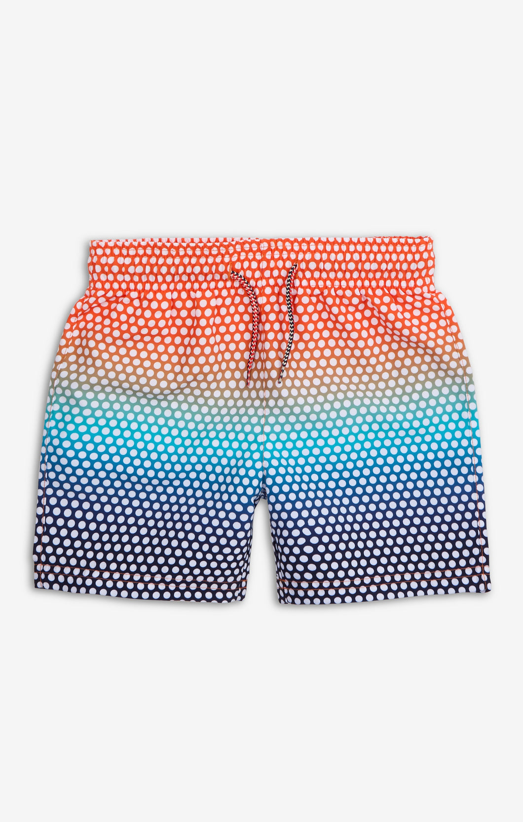 Dots Mid Length Swim Trunks