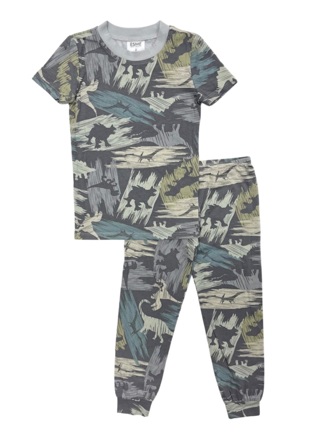 Dinoflage S/S Crew Top and Pants Set