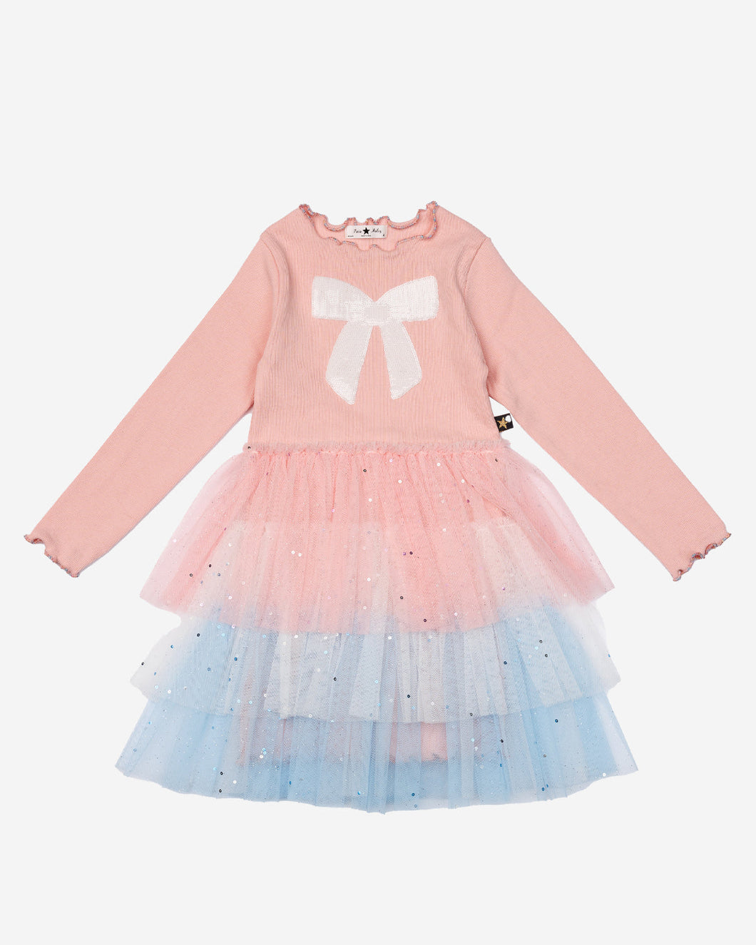 Bow 3 Layered Tutu Dress