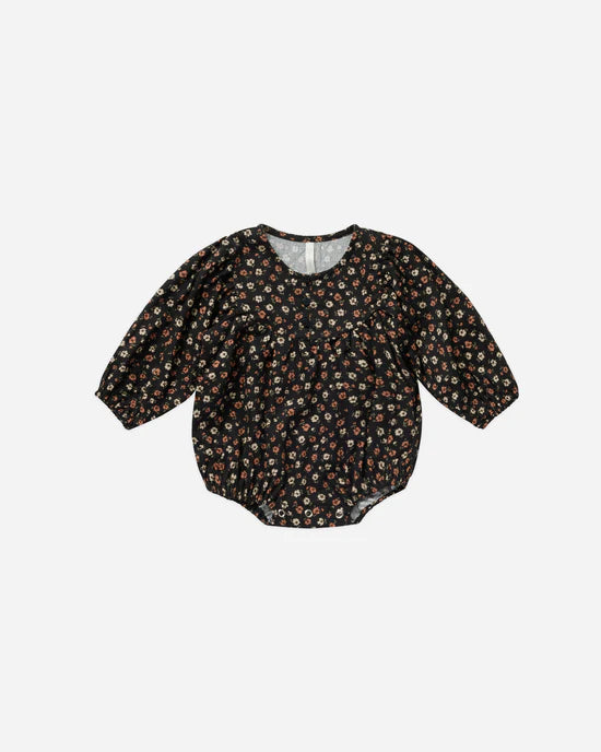 Dark Floral Gwen Romper