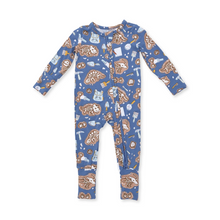 Load image into Gallery viewer, Glow in the Dark Dino Dig Convertible Romper
