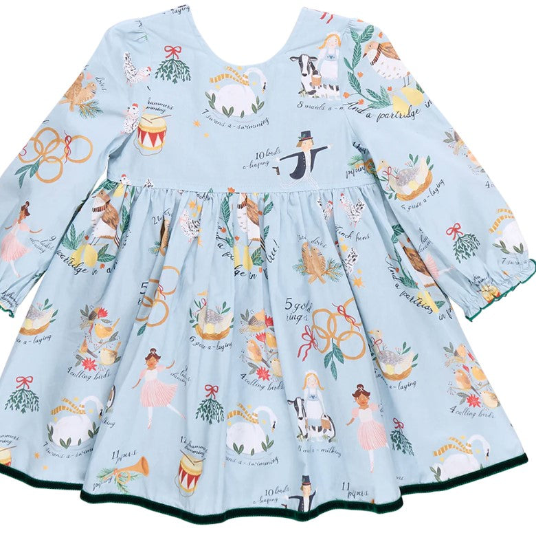 Girls Amma Dress - 12 Days of Christmas