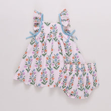 Load image into Gallery viewer, Pink Dewdrop Print Ailee Dress Set
