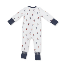 Load image into Gallery viewer, Tiny Footballers Convertible Romper
