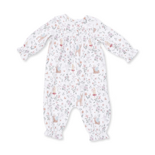 Load image into Gallery viewer, Enchanted Woodland Smocked LS Romper
