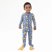 Load image into Gallery viewer, Glow in the Dark Dino Dig Convertible Romper
