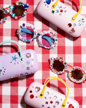 Load image into Gallery viewer, Mermaid Splash and Sparkle Gemify Sunglasses and Case
