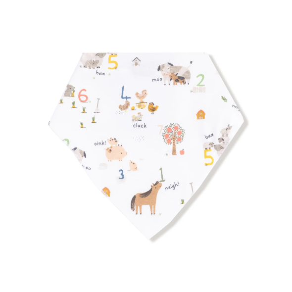 Farm Sounds Bandana Bib