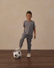 Load image into Gallery viewer, Dark Heathered Grey Cove Pocket Tee and Century Tech Jogger
