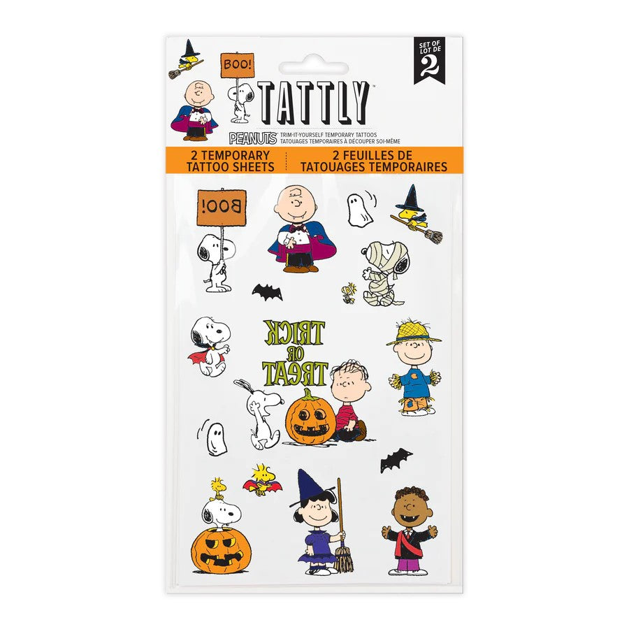 Peanuts Holiday Tattoo Set