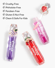 Load image into Gallery viewer, Gloss It Fruity Lip Gloss Ring Set
