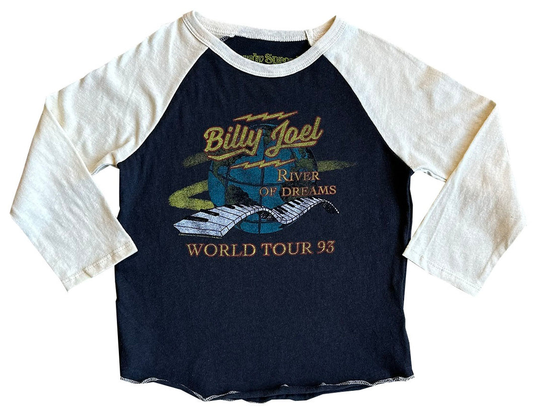 Billy Joel World Tour Raglan Tee