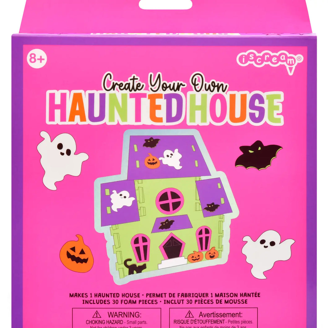 Create Your Own Haunted House Sticker Craft
