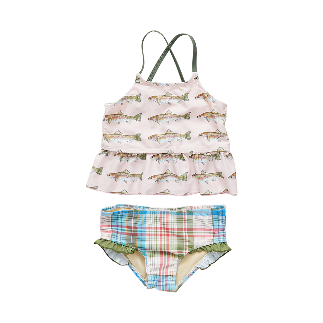 Pink Rainbow Trout Joy Tankini