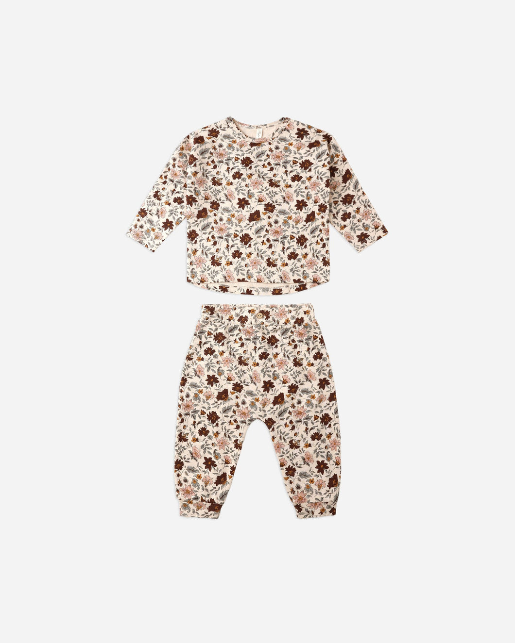 Posy Long Sleeve Tee & Pant Set