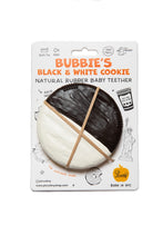 Load image into Gallery viewer, Bubbies Black &amp; White Cookie Teether
