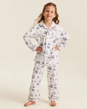 Load image into Gallery viewer, Hallow's Eve Toile Twill Pajama Set

