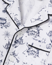 Load image into Gallery viewer, Hallow's Eve Toile Twill Pajama Set
