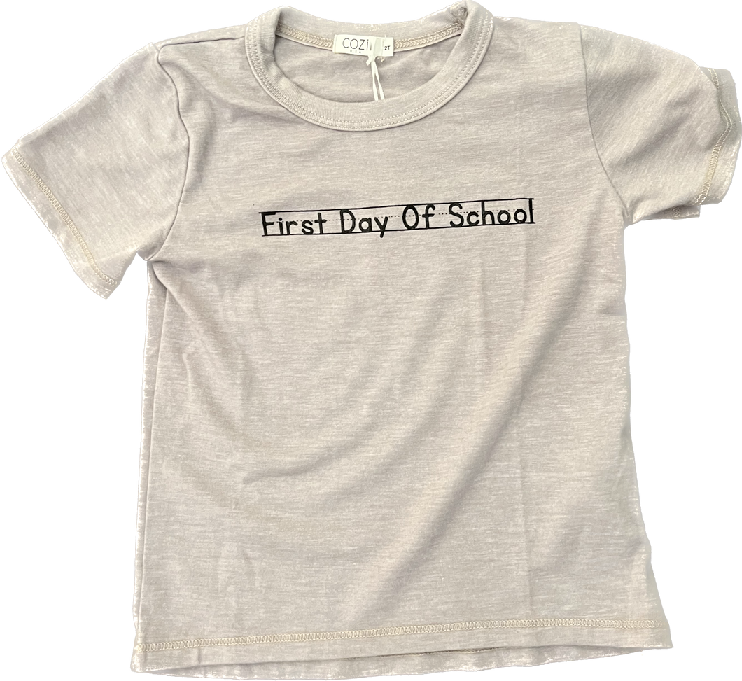 First Day of School Tee