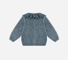 Load image into Gallery viewer, Ocean Ruffle Collar Cardigan

